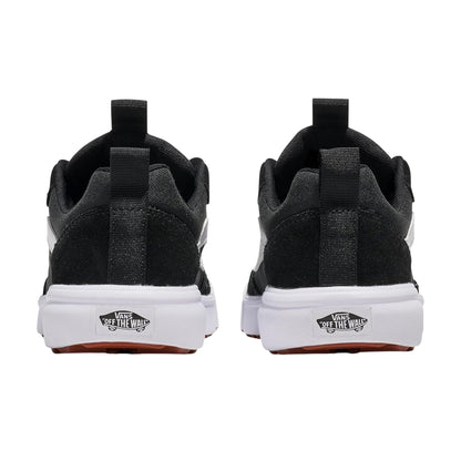 Black - Back - Vans Childrens-Kids Range BRZ Canvas Trainers