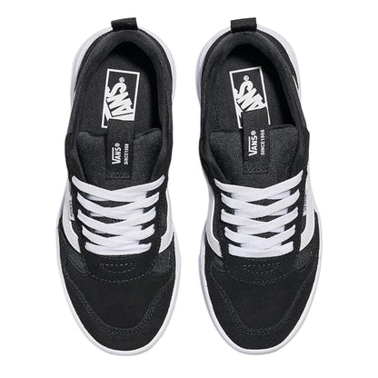 Black - Side - Vans Childrens-Kids Range BRZ Canvas Trainers