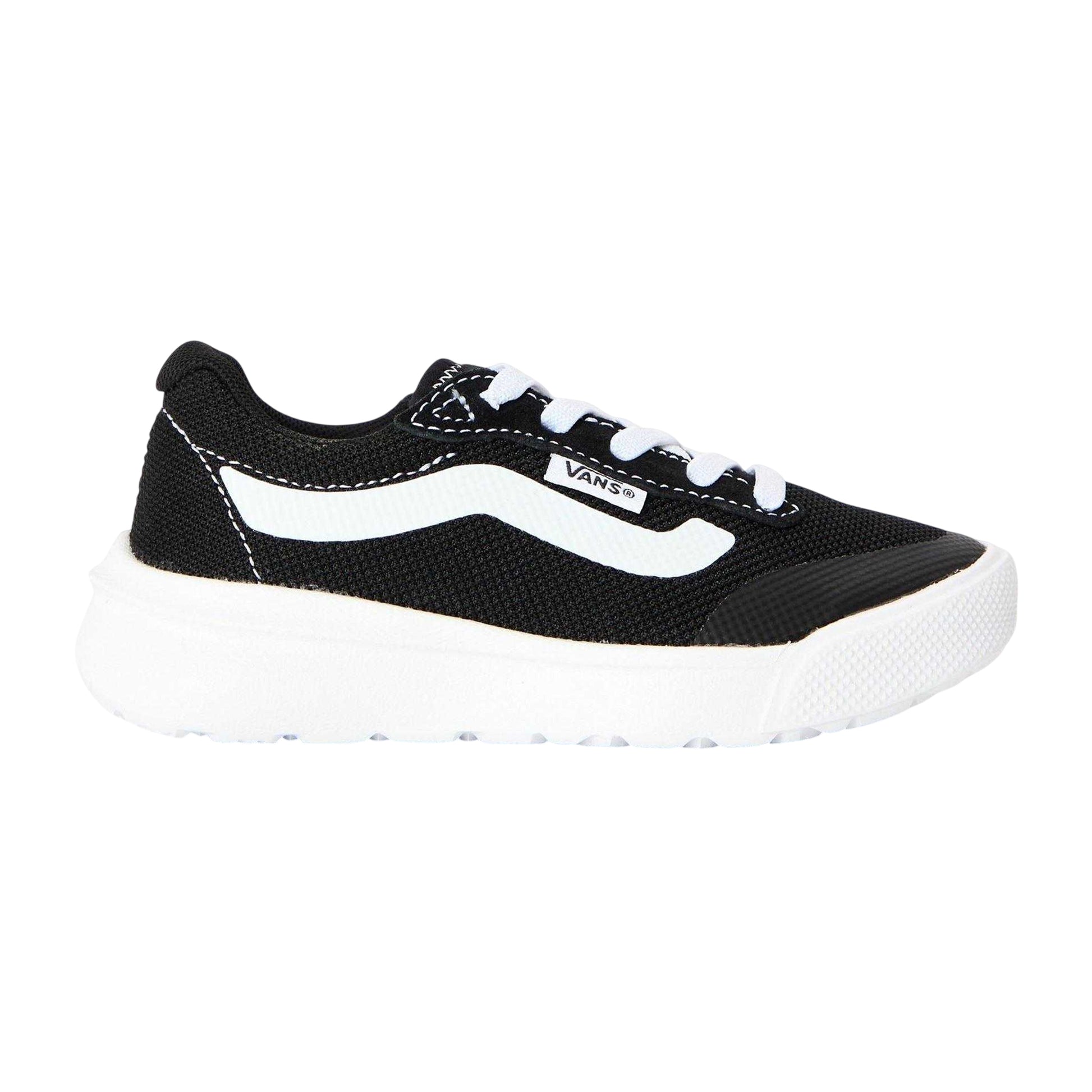 Black - Front - Vans Childrens-Kids Range BRZ Canvas Trainers