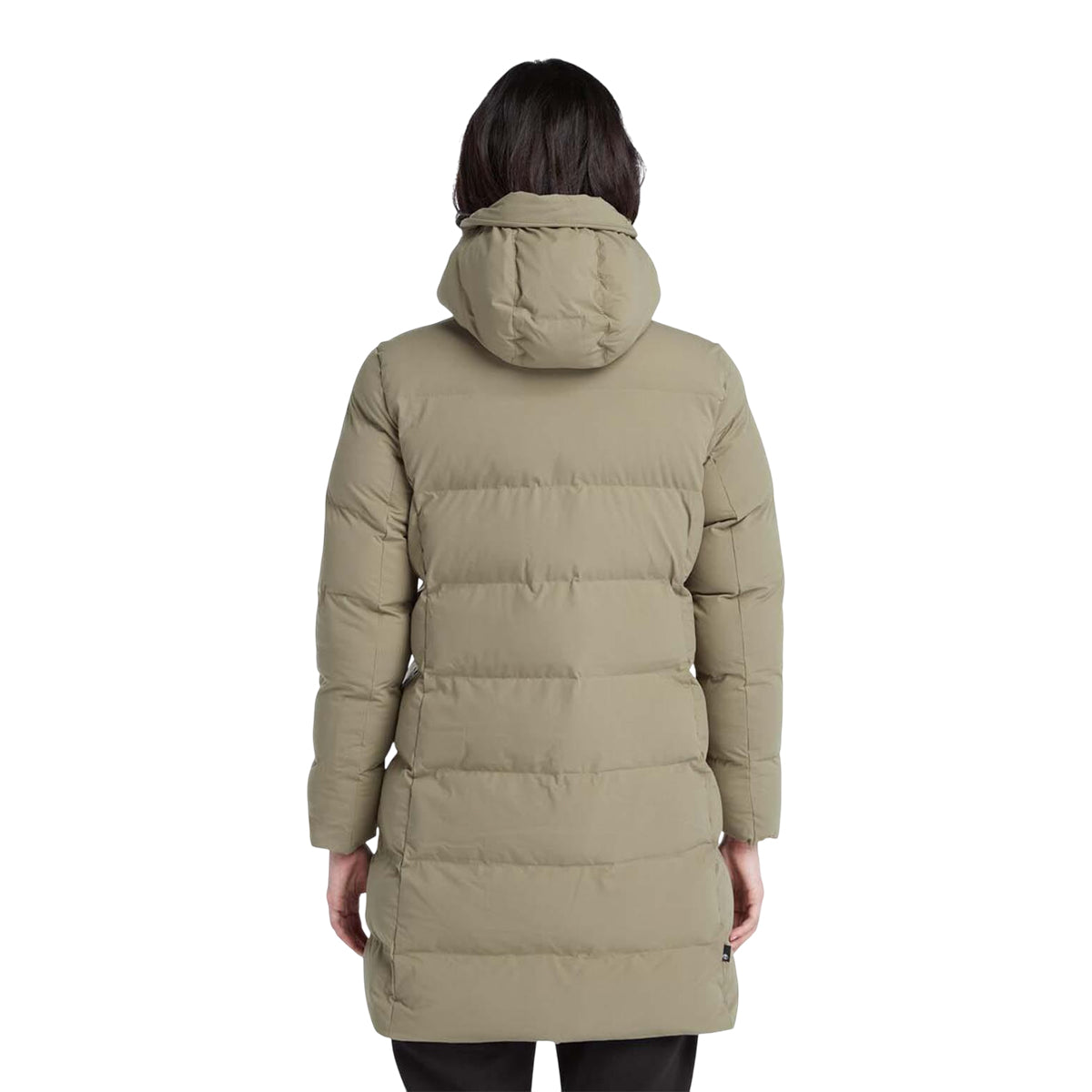 Green - Back - Timberland Womens-Ladies Durable Water Repellent Parka