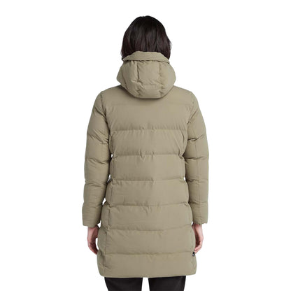 Green - Back - Timberland Womens-Ladies Durable Water Repellent Parka