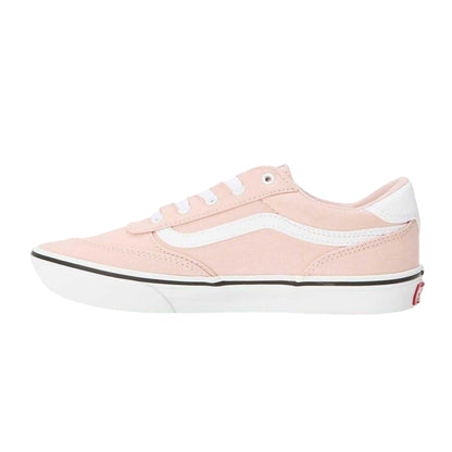 Rose - Back - Vans Childrens-Kids Brooklyn Canvas Platform Trainers