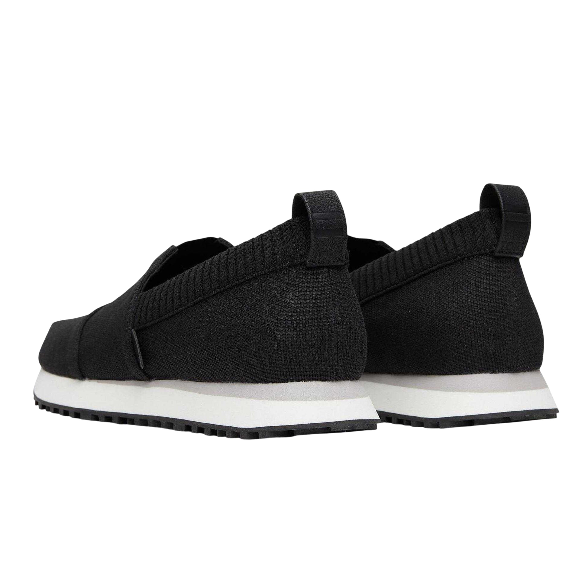 Black - Back - Toms Mens Alpargata Resident 2.0 Knitted Trainers