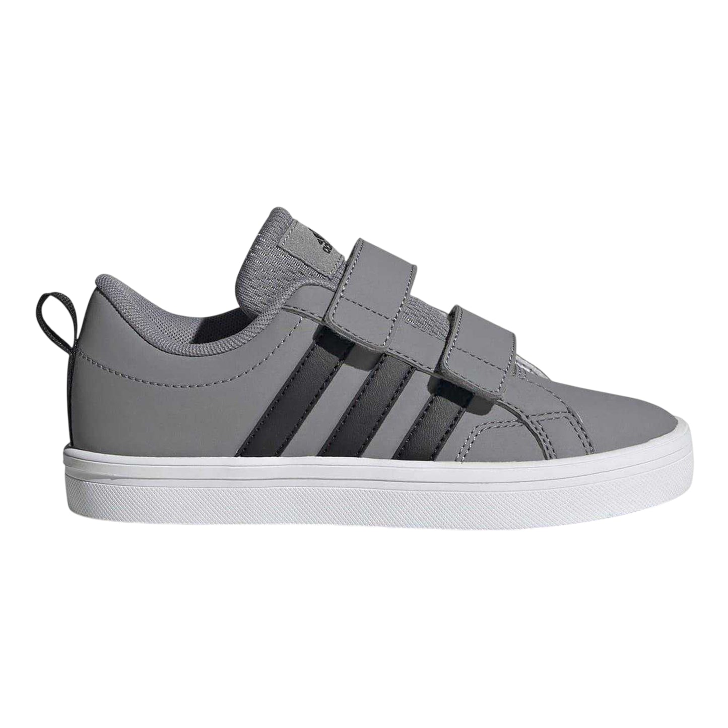 Grey-Black - Front - Adidas Boys VS Pace 2.0 Trainers