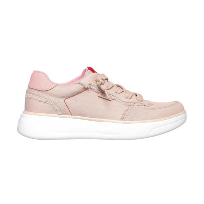 Pink - Front - Skechers Womens-Ladies Skipper Hi Canvas Trainers