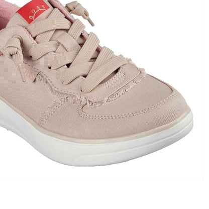 Pink - Side - Skechers Womens-Ladies Skipper Hi Canvas Trainers
