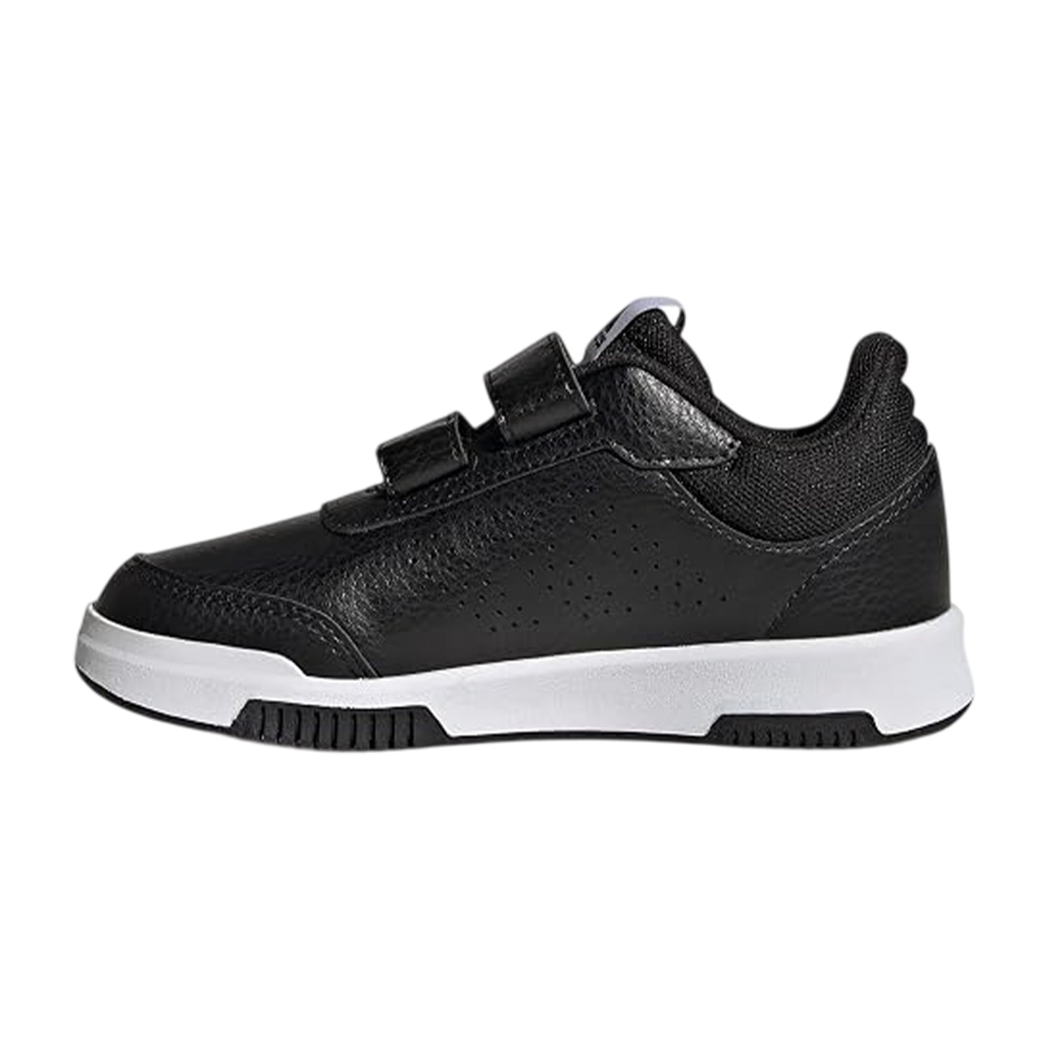 Black-White - Side - Adidas Childrens-Kids Tensaur Sport 2.0 Trainers