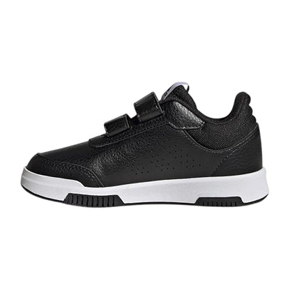 Black-White - Side - Adidas Childrens-Kids Tensaur Sport 2.0 Trainers