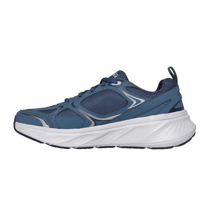 Slate Blue - Back - Skechers Mens Edgeride Exodis Chunky Sole Trainers