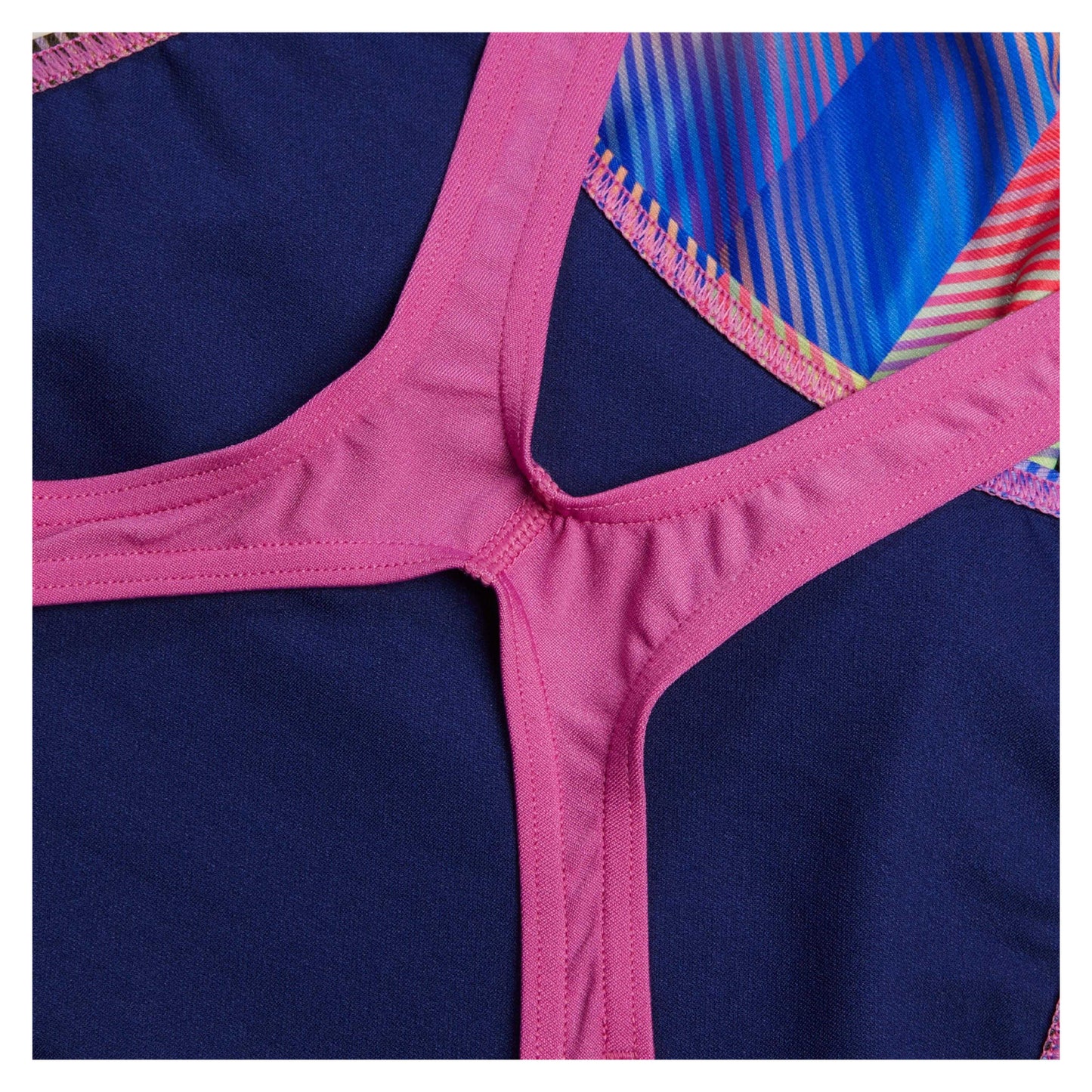 Multicoloured - Pack Shot - Speedo Womens-Ladies Recordbreaker Digital All-Over Print Training One Piece Swimsuit