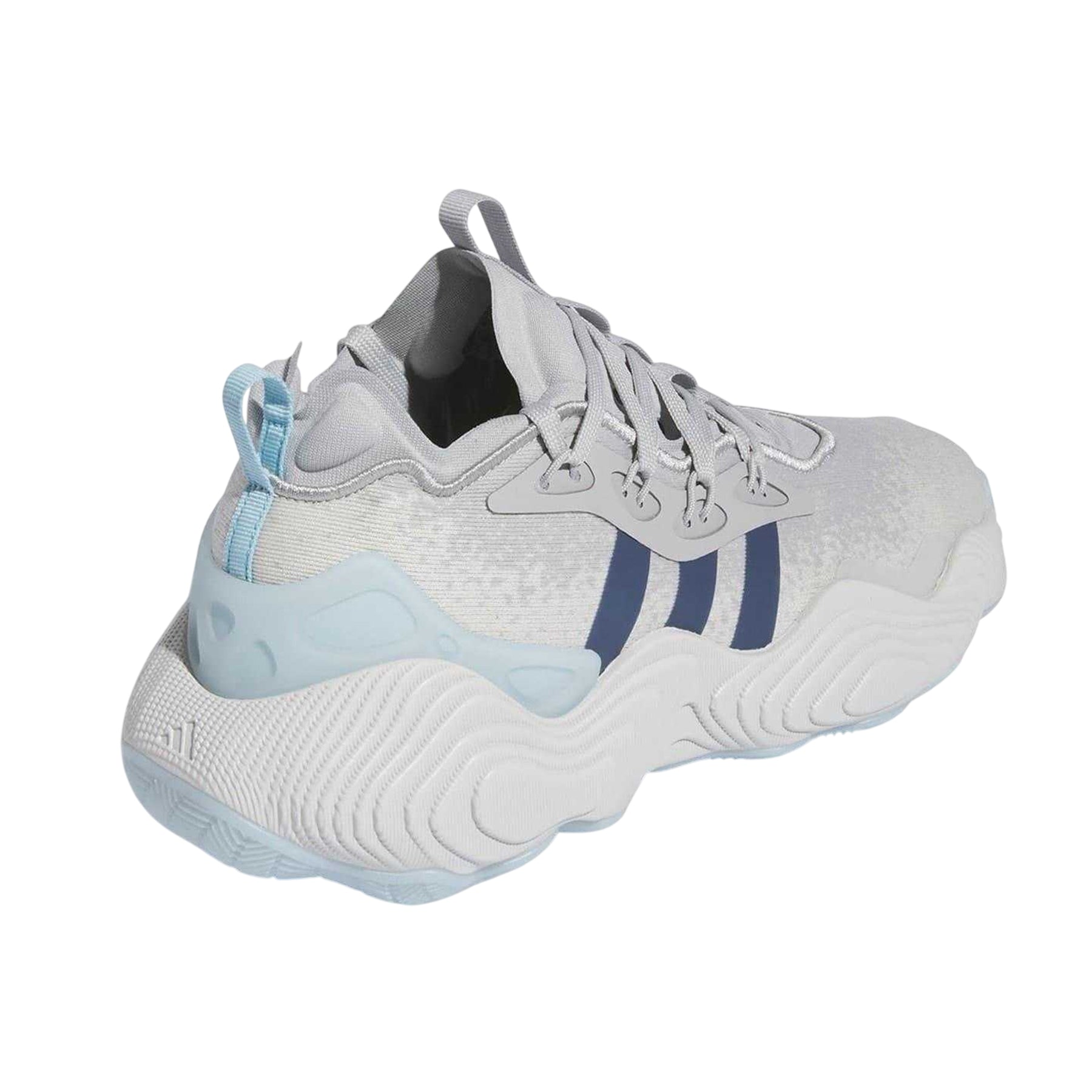 Grey - Back - Adidas Mens Low Trainers