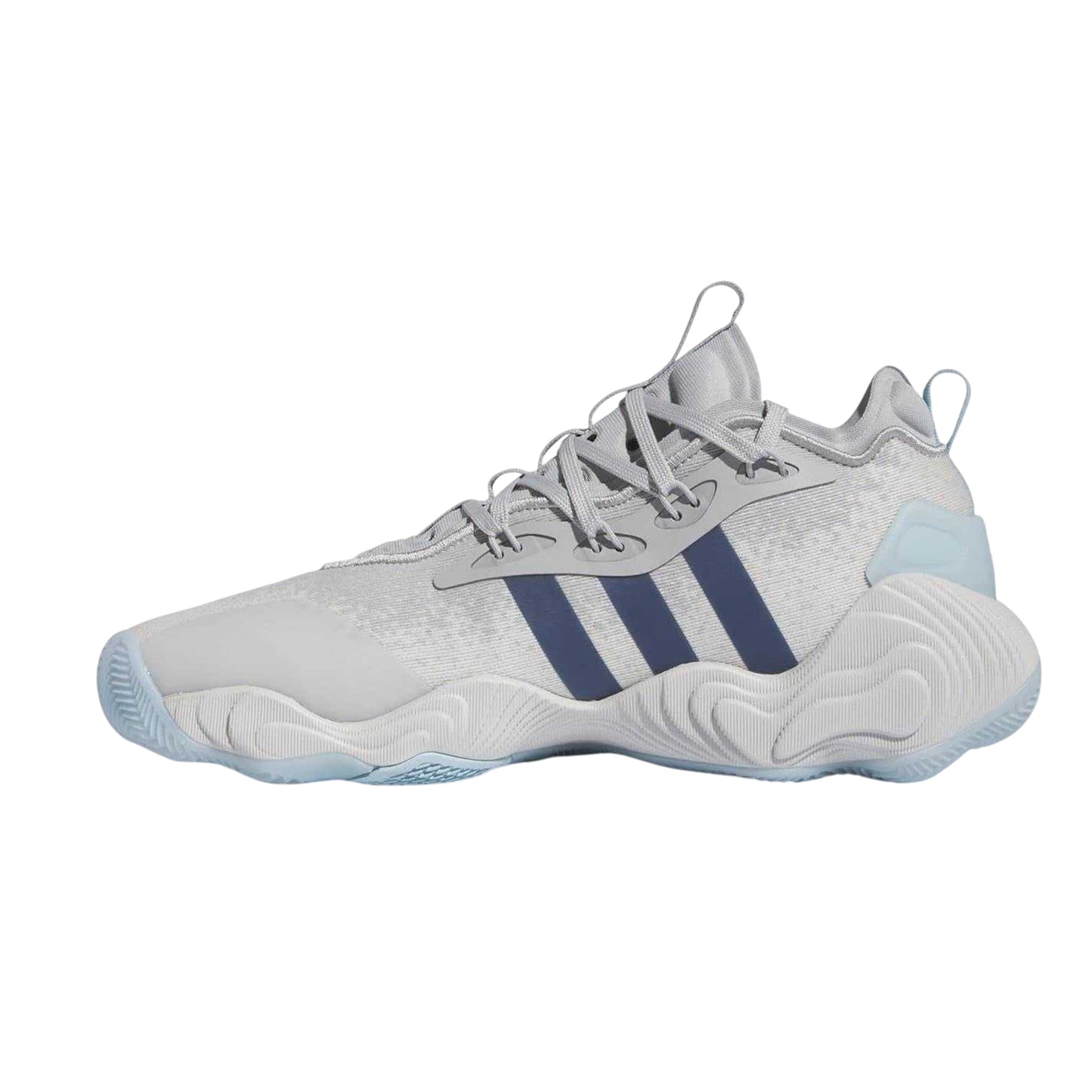 Grey - Side - Adidas Mens Low Trainers