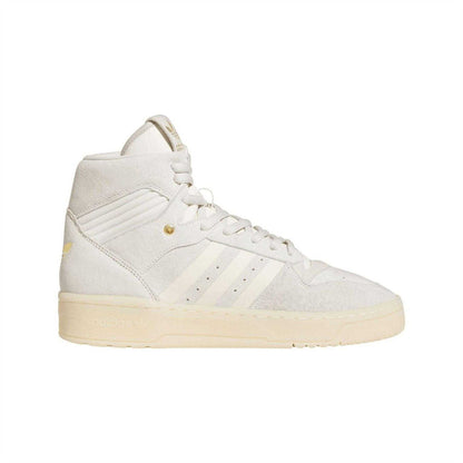 Off White - Front - Adidas Mens Rivalry Suede High-top High Top Trainers