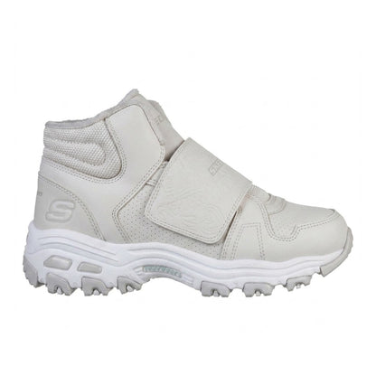 Natural - Front - Skechers Childrens-Kids Chunky Trainers