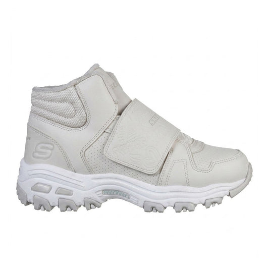Natural - Front - Skechers Childrens-Kids Chunky Trainers