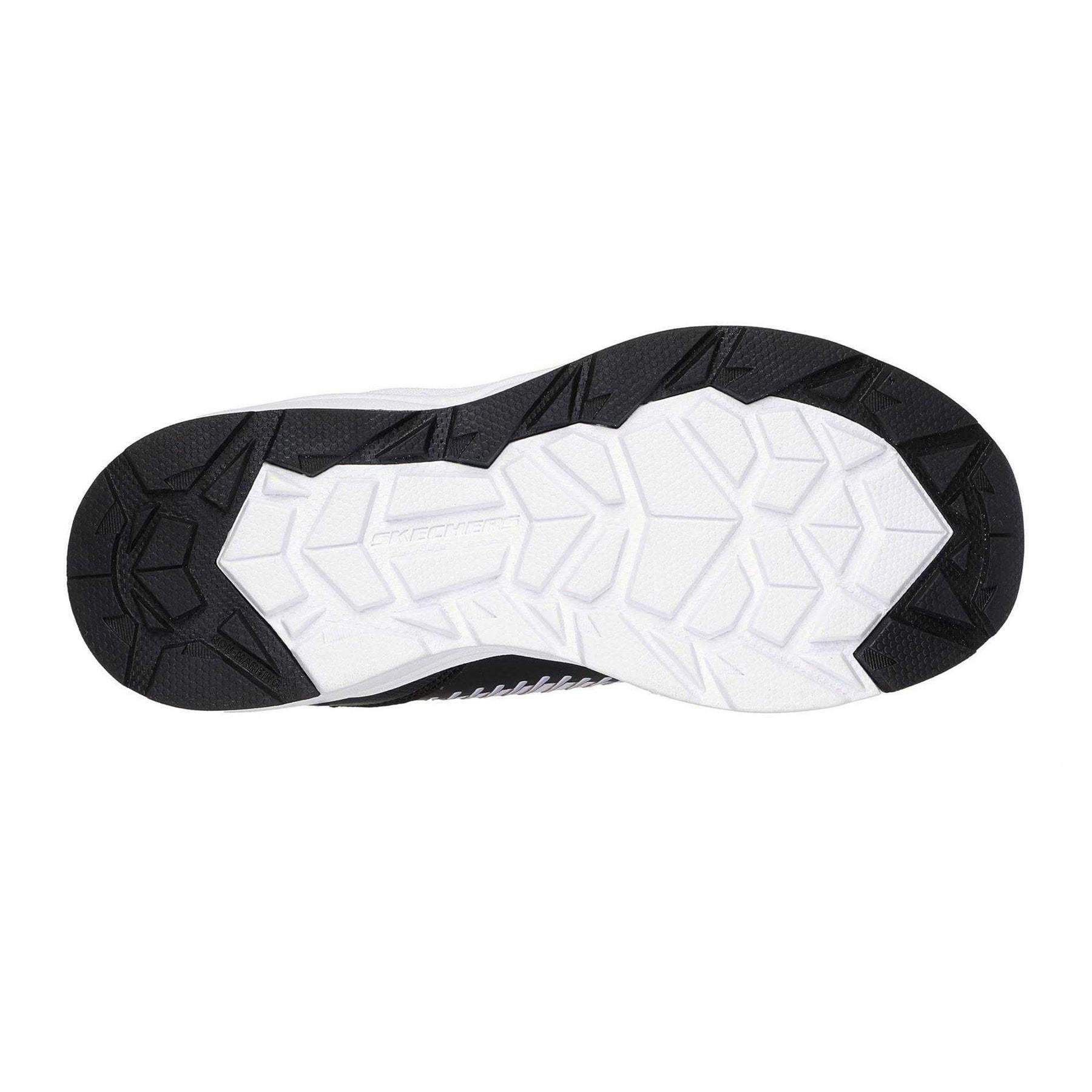 Black-Lavender - Lifestyle - Skechers Childrens-Kids Adventure 8 Trainers