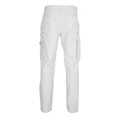 White - Back - Musto Mens Deck Cargo Trousers