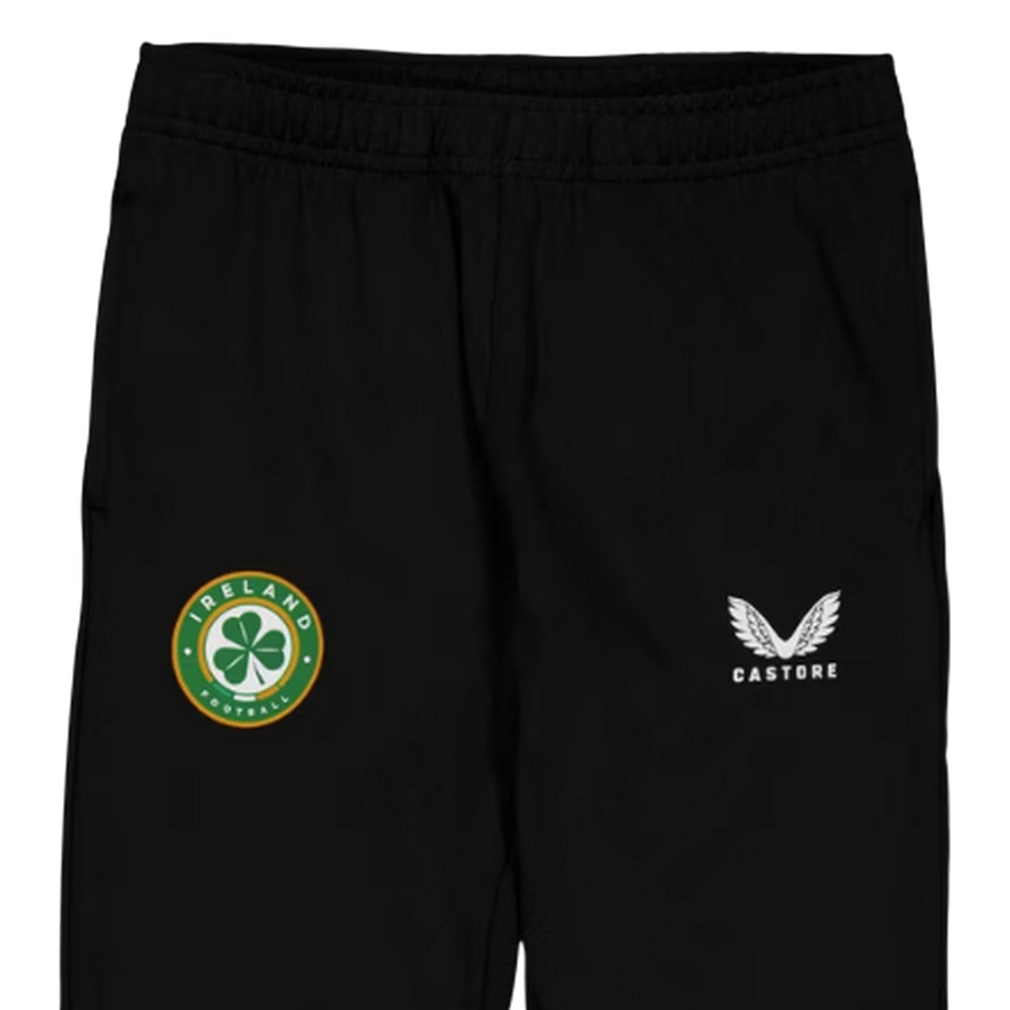 Black - Side - Castore Mens Ireland Slim Jogging Bottoms