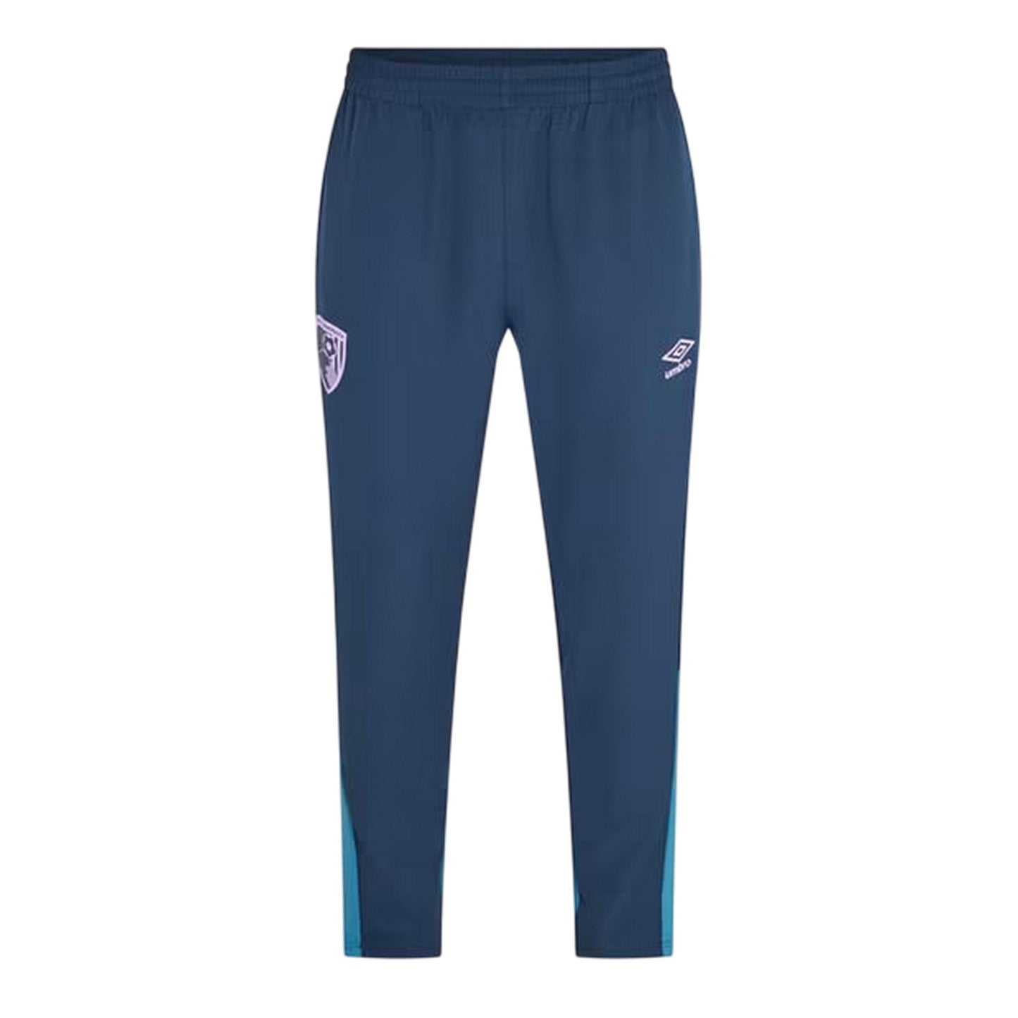 Blue - Front - Umbro Mens AFC Bournemouth Tracksuit Bottoms