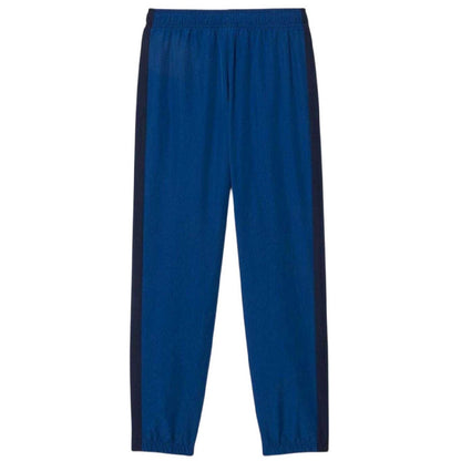 Navy - Back - Lacoste Boys Colour Block Tracksuit Bottoms