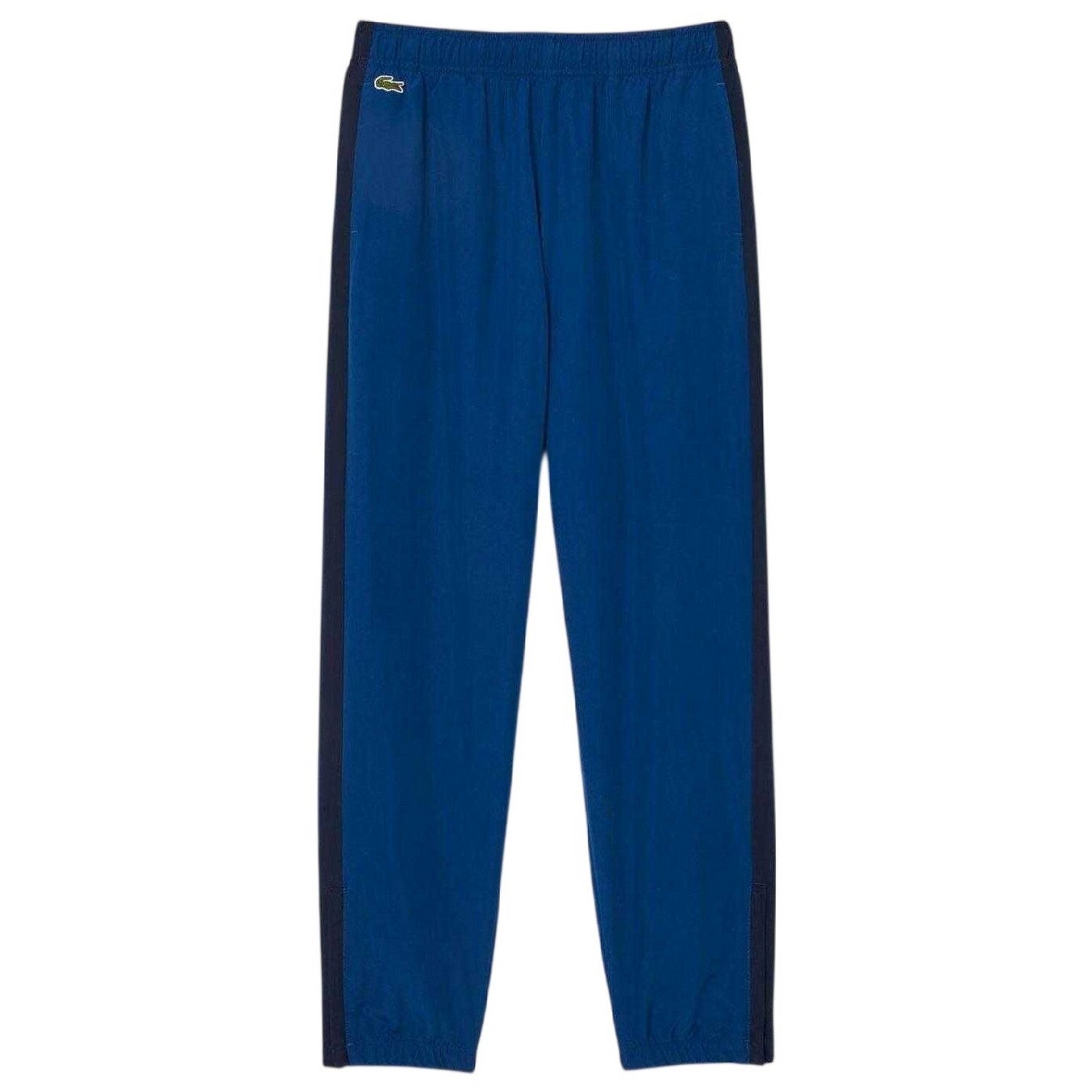 Navy - Front - Lacoste Boys Colour Block Tracksuit Bottoms
