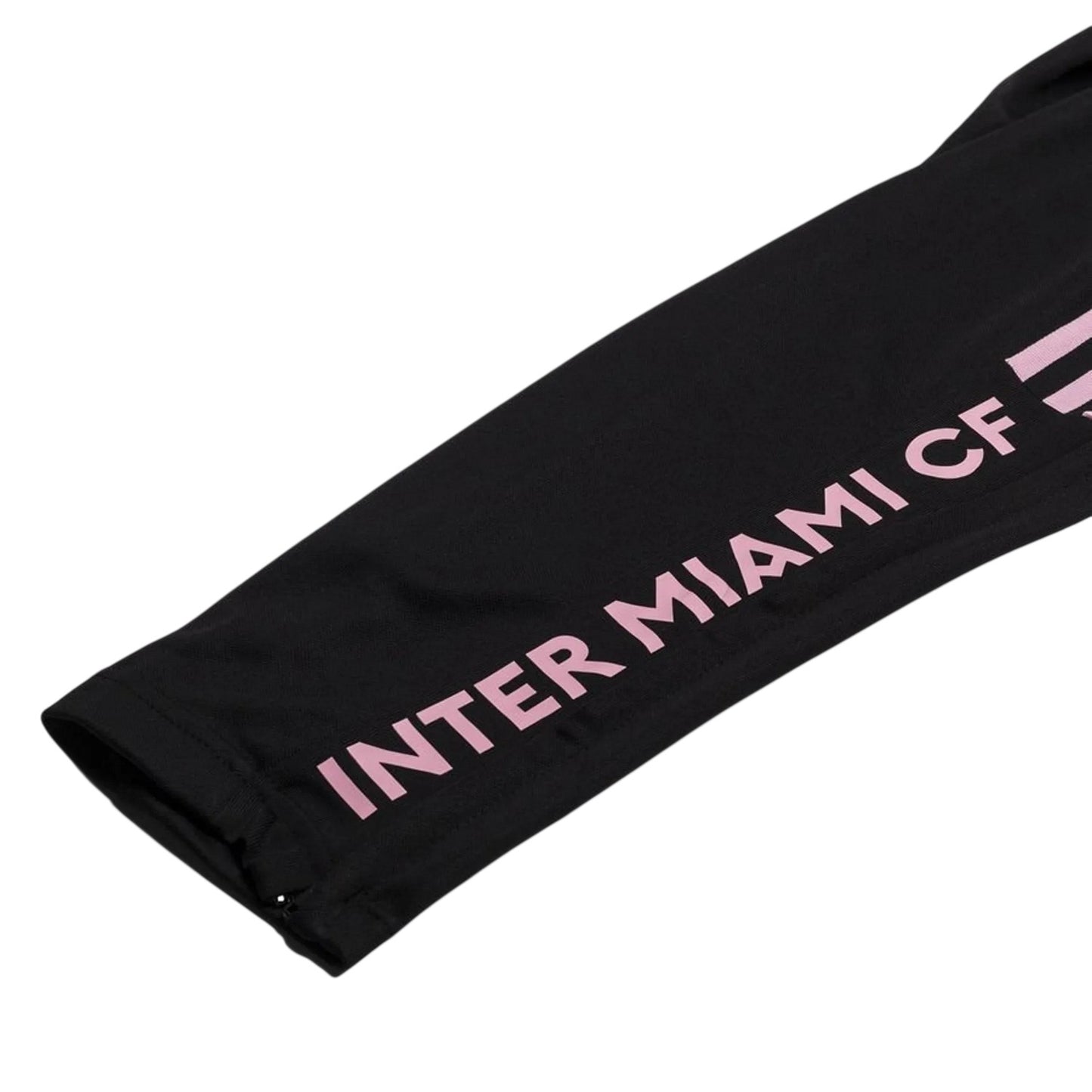 Black - Side - Inter Miami CF Mens Adidas Tapered Jogging Bottoms