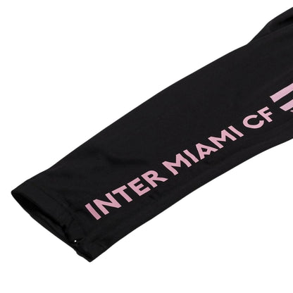 Black - Side - Inter Miami CF Mens Adidas Tapered Jogging Bottoms