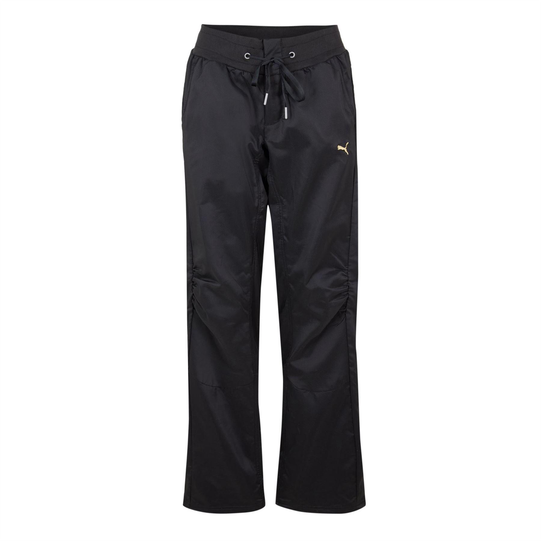 Black - Front - Puma Womens-Ladies Trousers