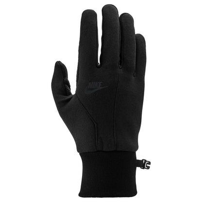 Black - Front - Nike Unisex Adult Fleece Therma-Fit Gloves