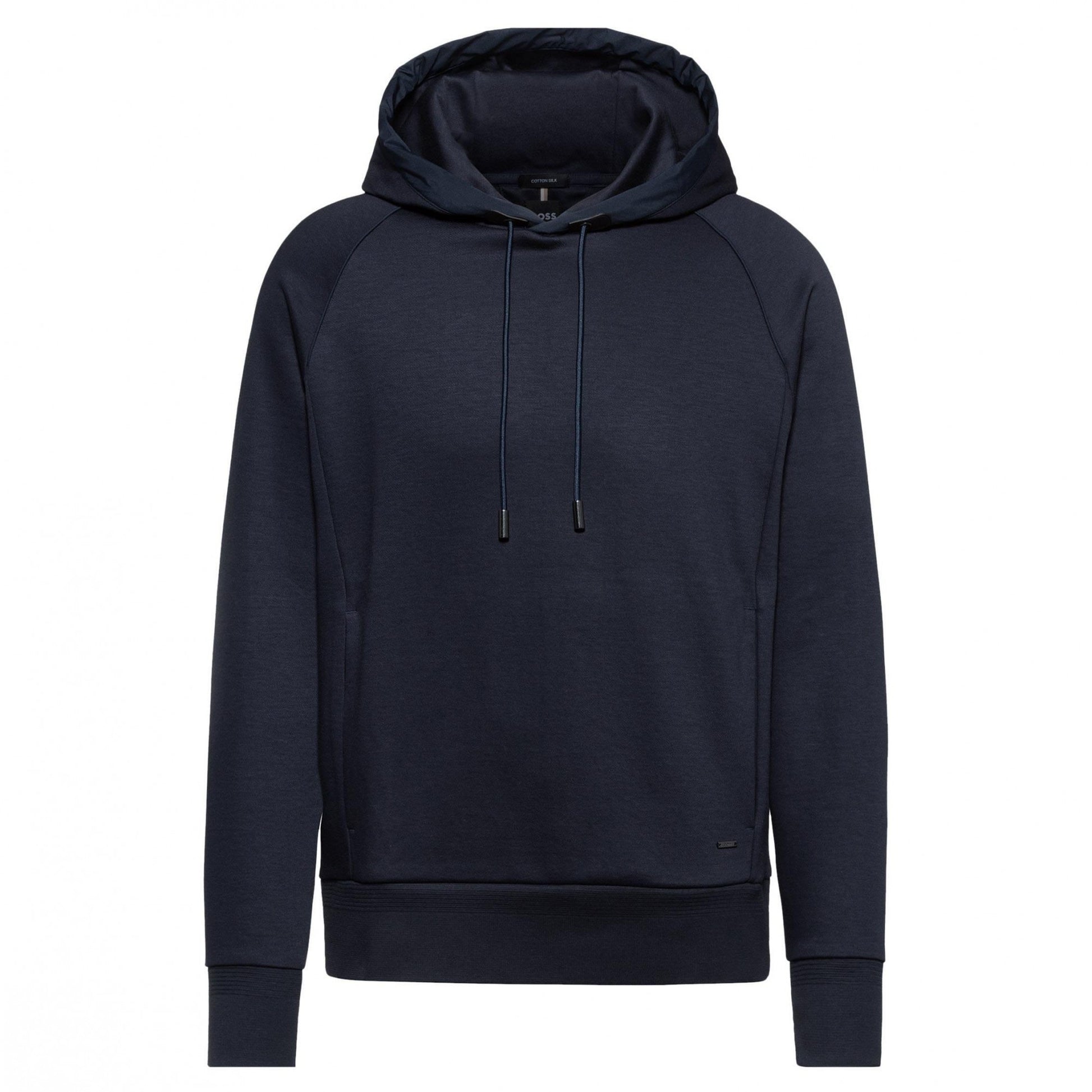 Dark Blue - Front - Boss Mens T-Stevenson 05 Hoodie