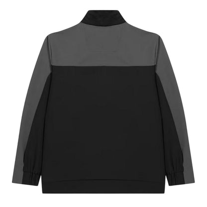 Black - Back - Castore Womens-Ladies Rangers FC Mock Neck Relaxed Fit Track Jacket