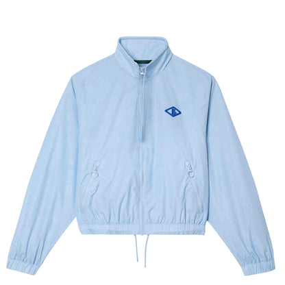 Blue - Front - Lacoste Womens-Ladies Monogram Track Jacket