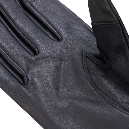 Dark Blue - Side - Boss Mens Lambs Leather Gloves