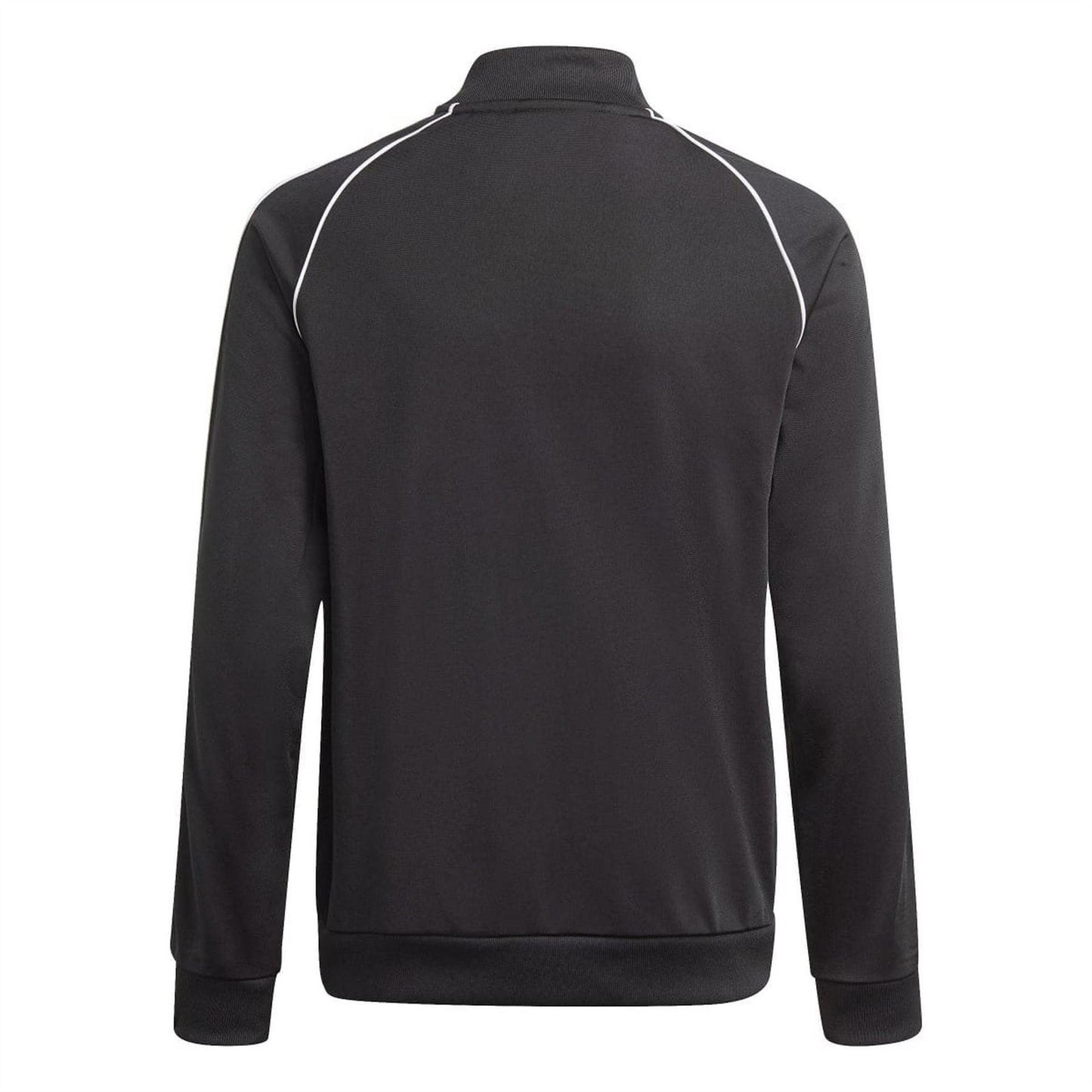 Black-White - Back - Adidas Boys Originals 3 Stripes Track Jacket