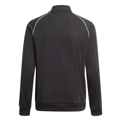 Black-White - Back - Adidas Boys Originals 3 Stripes Track Jacket