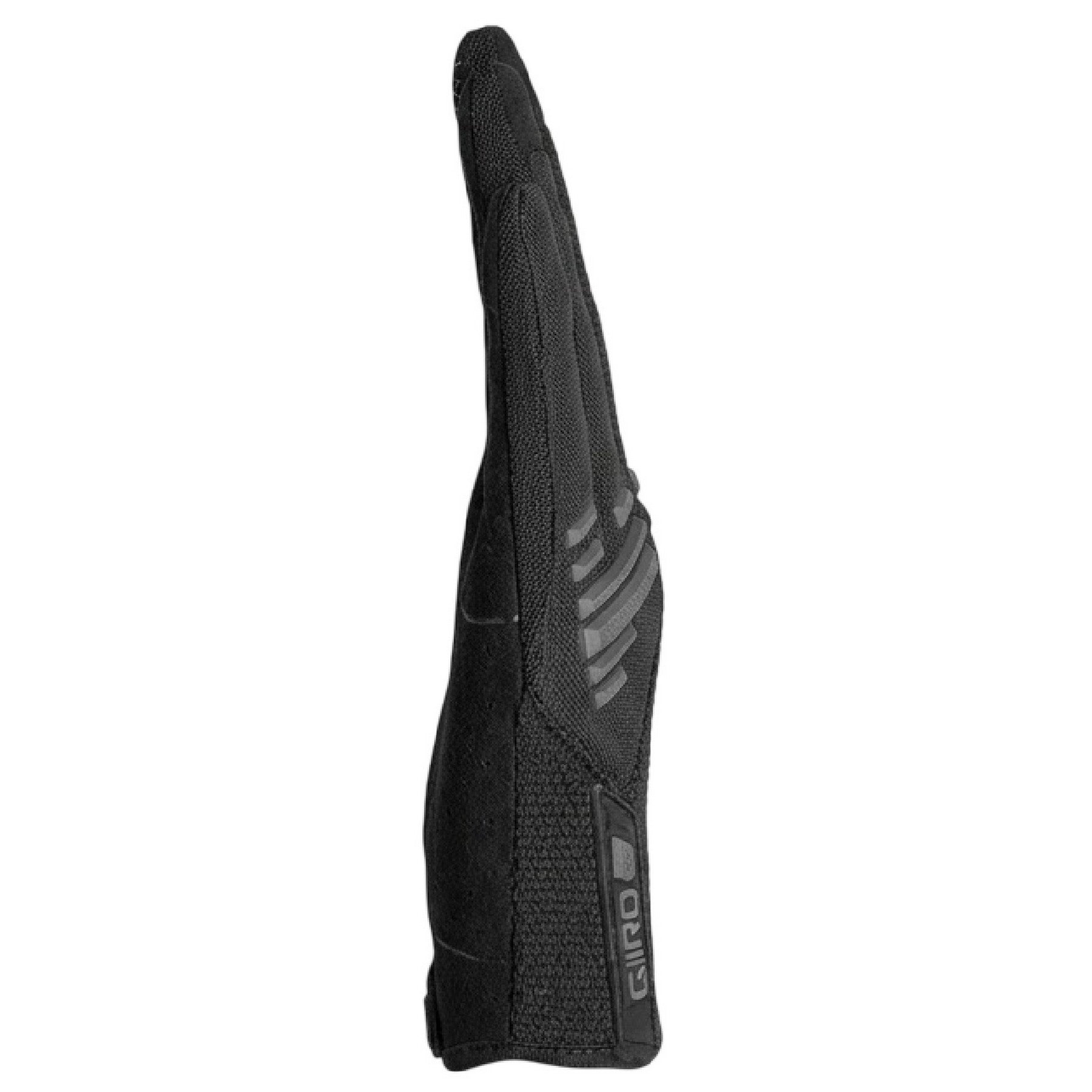 Black - Side - Glove Womens-Ladies Havoc Dirt Suede Cycling Gloves