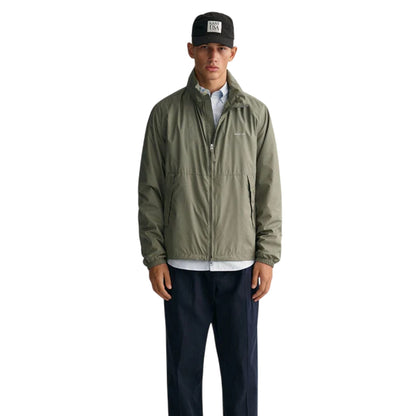 Green - Lifestyle - Gant Mens Logo Windbreaker