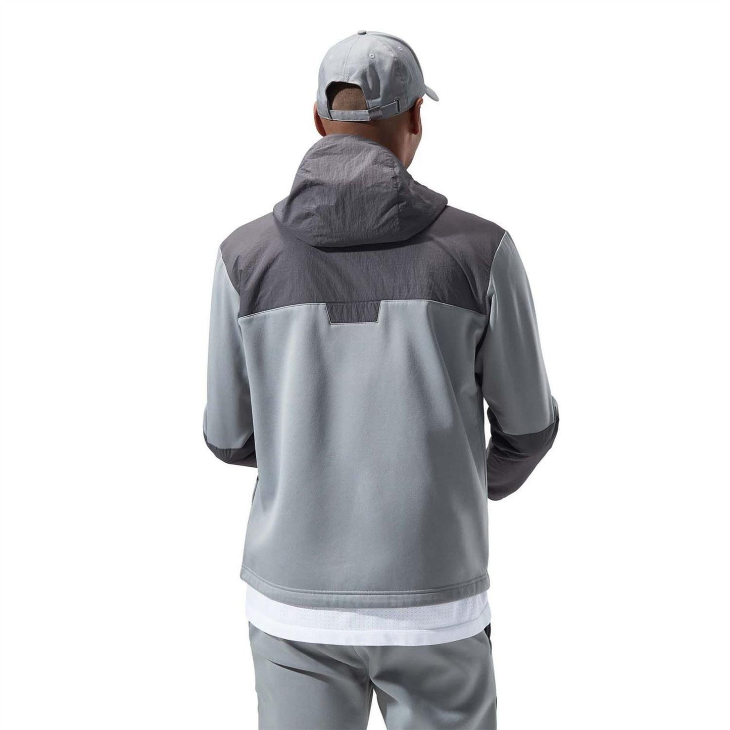 Grey-Black - Back - Berghaus Mens Reacon Hooded Jacket