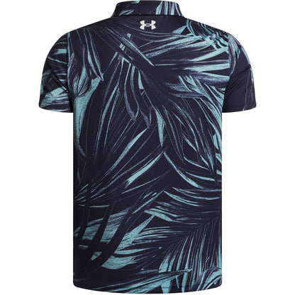Midnight Navy - Back - Under Armour Boys Matchplay Polo Shirt
