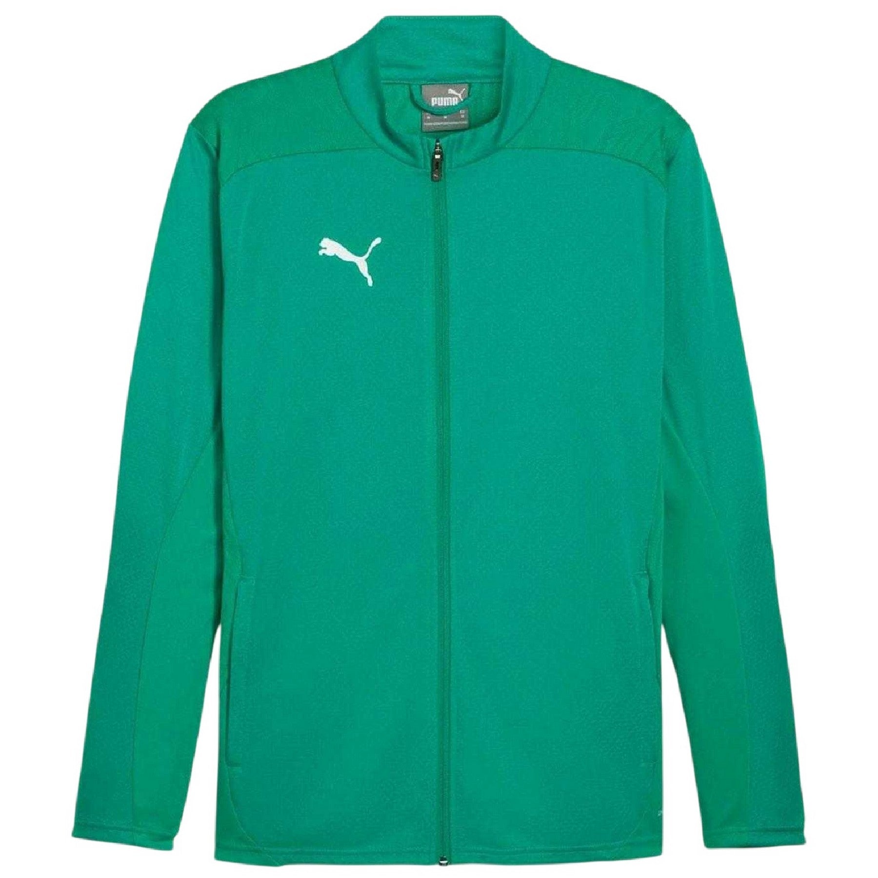 Green - Front - Puma Mens Slim Training Jacket