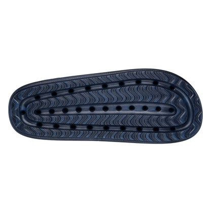Navy - Lifestyle - Skechers Mens Arch Fit Slippers