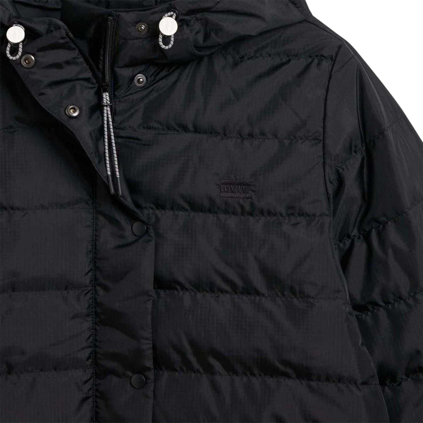 Black - Lifestyle - Levis Womens-Ladies Packable Slim Puffer Jacket