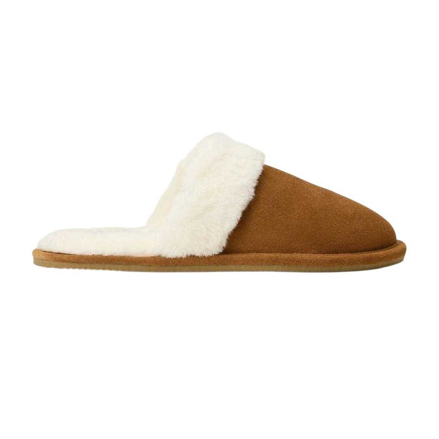 Brown - Front - Ralph Lauren Womens-Ladies Kelcie Mule Slippers