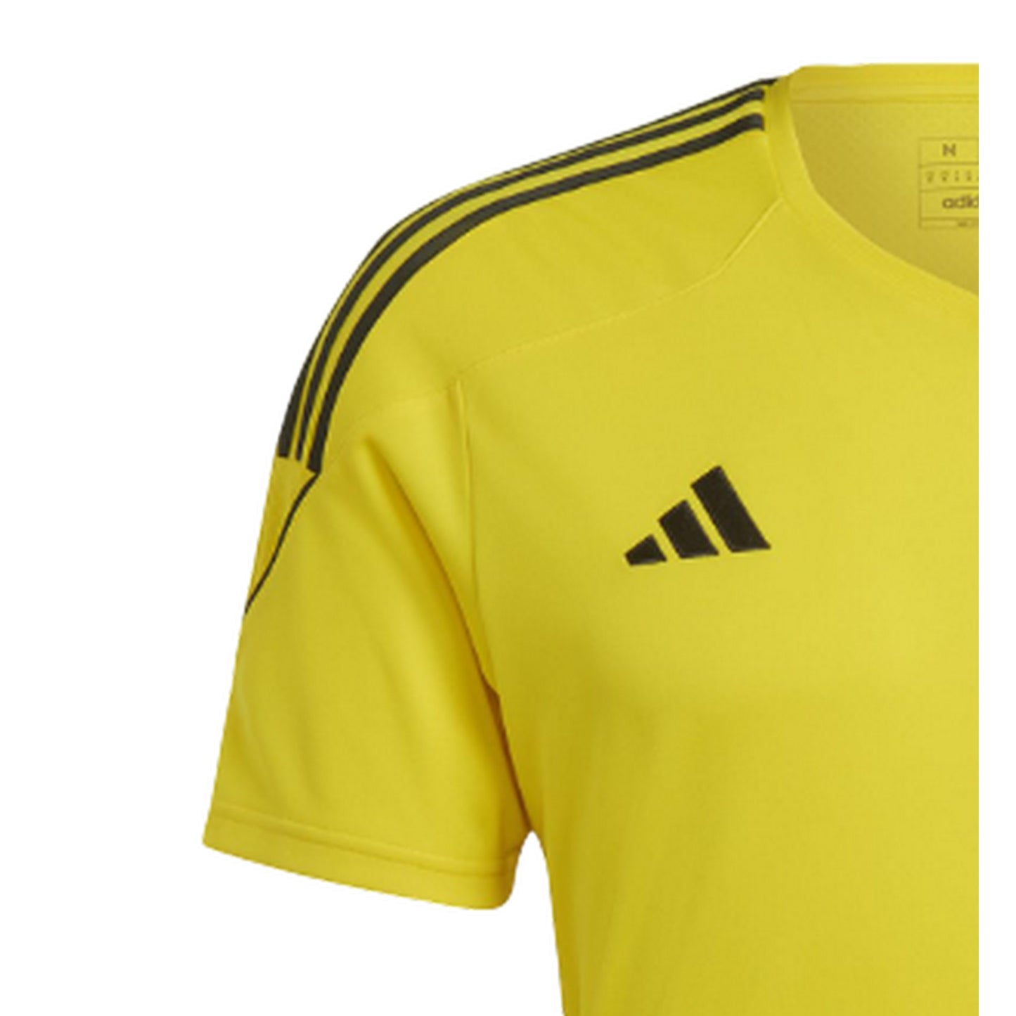 Yellow - Side - Adidas Mens Tiro Jersey