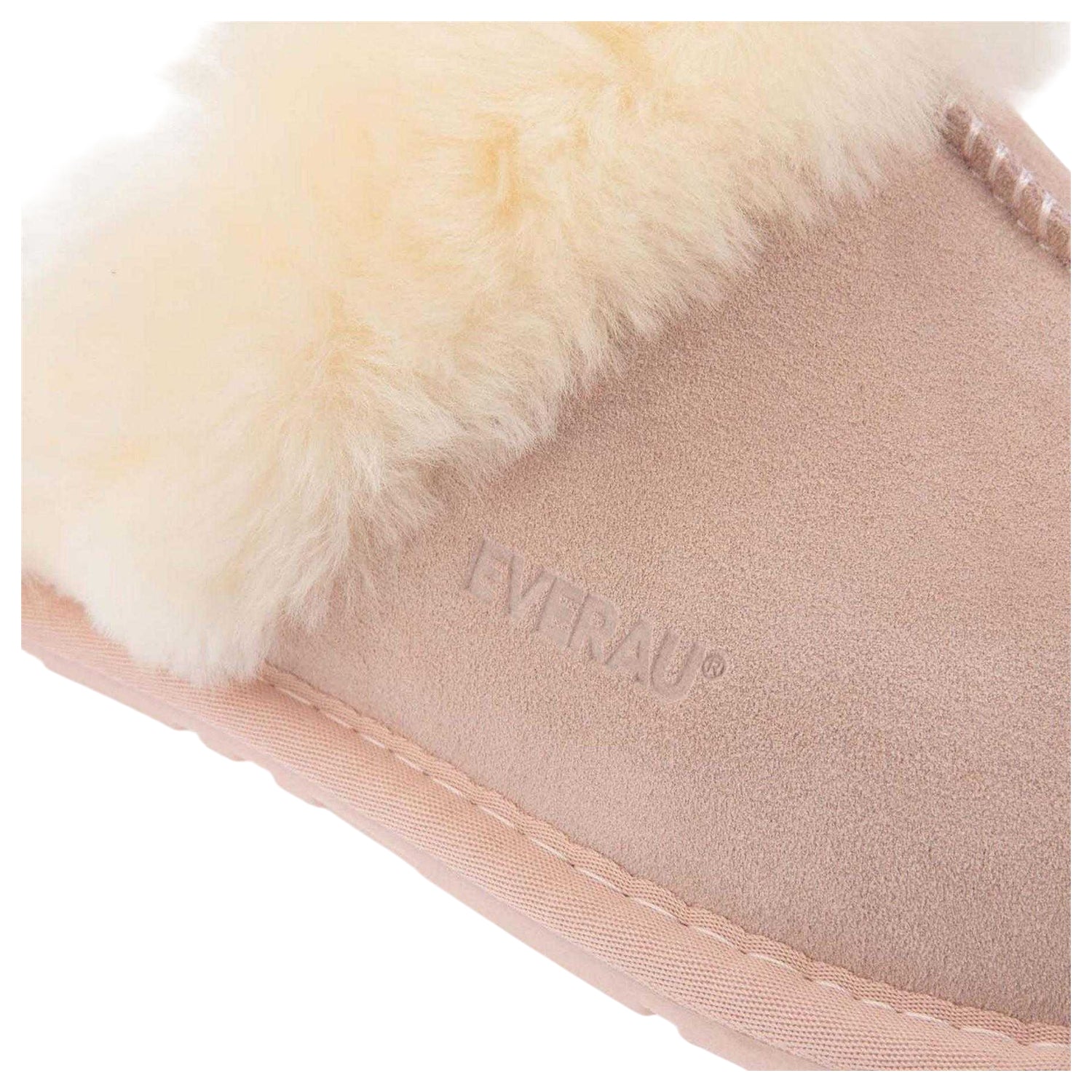 Pink - Pack Shot - EverAu Womens-Ladies Harrier Slippers