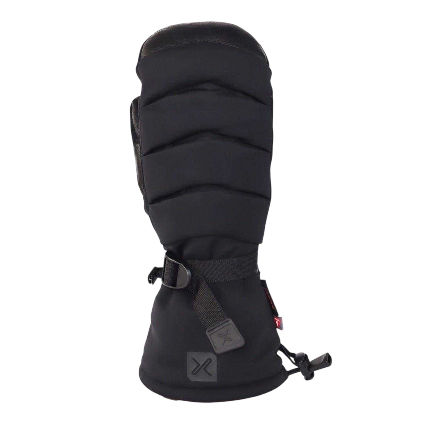 Black - Front - Extremities Unisex Adult Finse Leather Ski Mittens