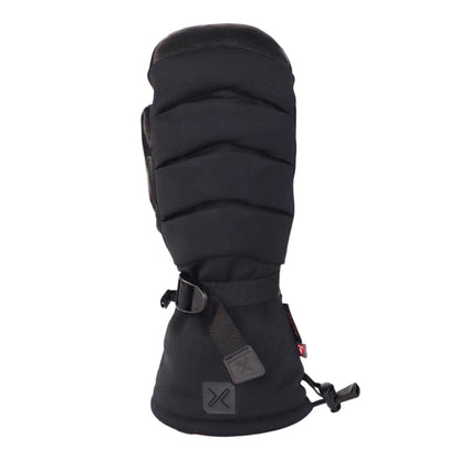 Black - Front - Extremities Unisex Adult Finse Leather Ski Mittens