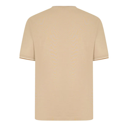 Beige - Back - Paul Smith Mens Logo T-Shirt