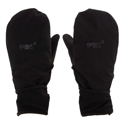 Black - Front - Gelert Unisex Adult Convertible 2 in 1 Snug Fit Gloves