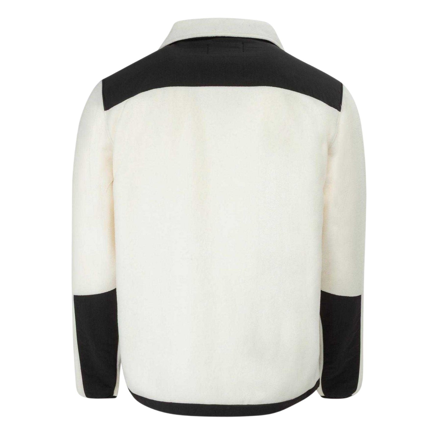 Natural - Back - Firetrap Mens Colour Block Fleece Jacket